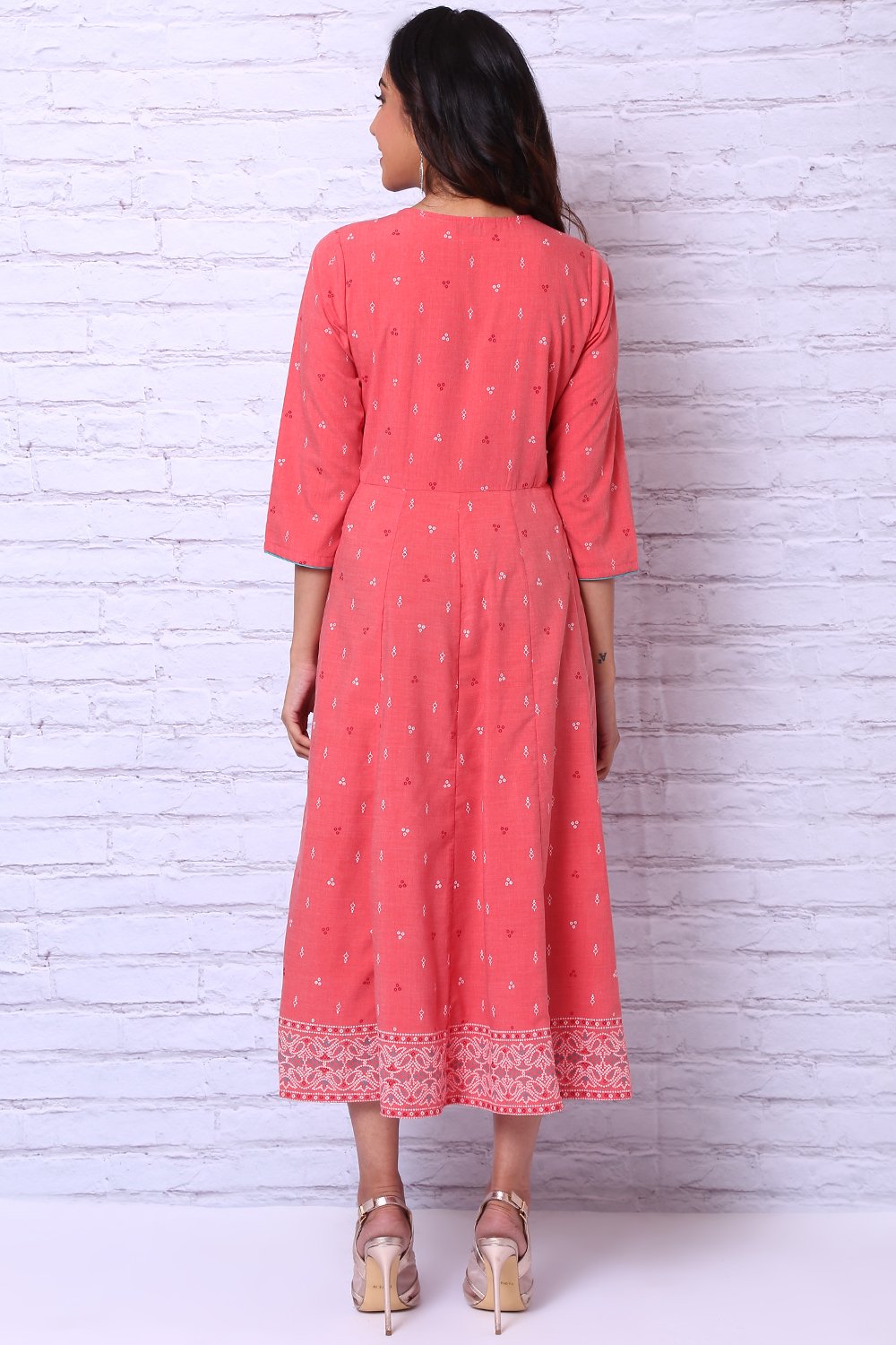 Coral Art Silk Kalidar Kurta RANGRITI