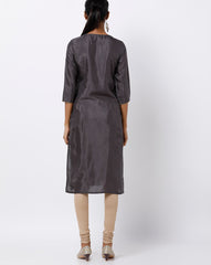 Printed Straight Kurta with Slits AURELIA