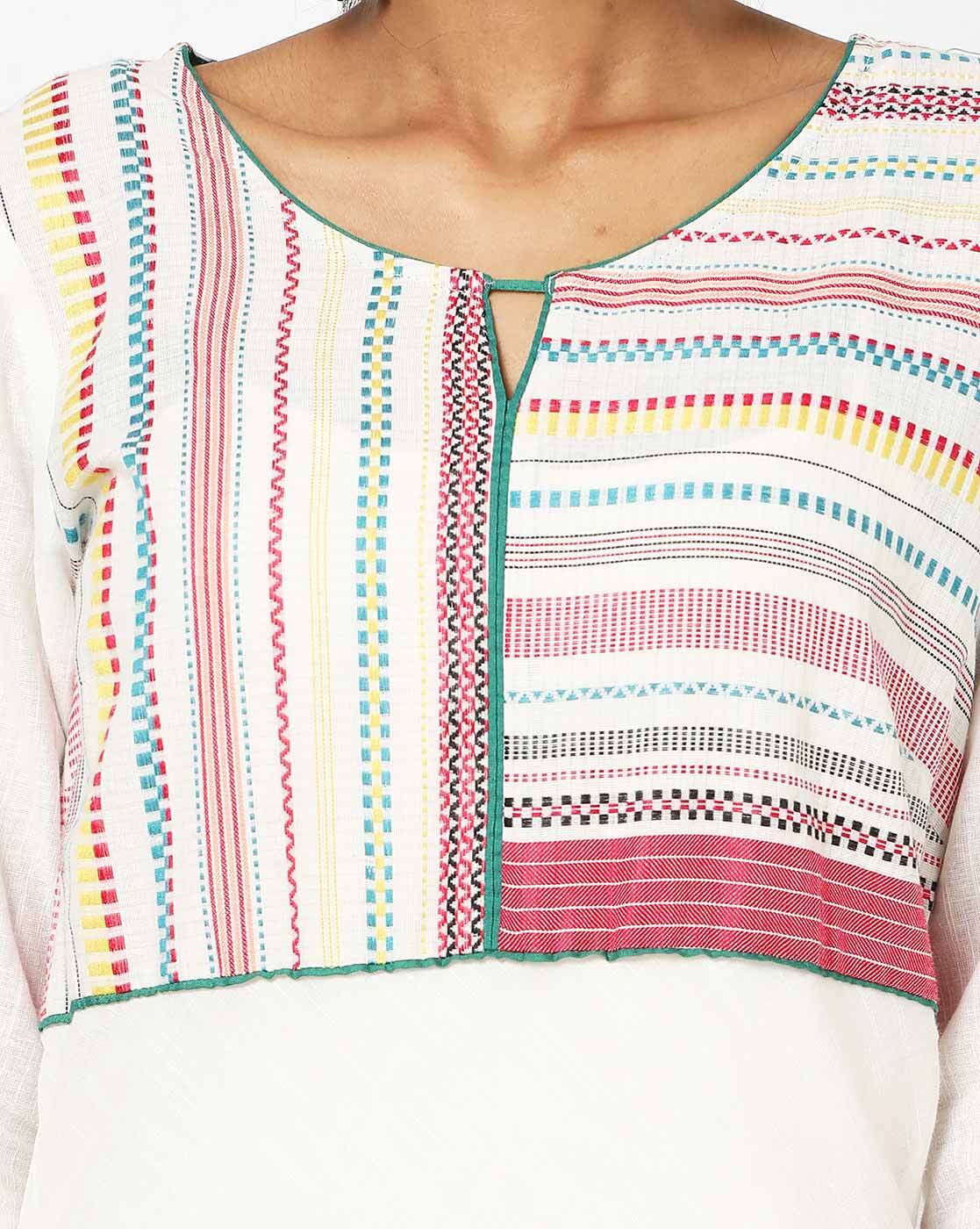 Embroidered Straight Kurta AURELIA