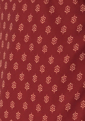 Maroon Tiered Sharara &amp; Angrakha Kurta INDYA